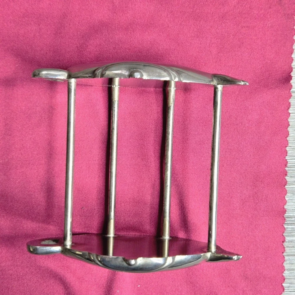Unbranded Tea Bag Caddy OS Silver Vintage Teapot Shape Amy's Teas Holder